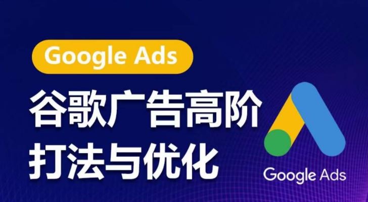 谷歌广告高阶打法与优化，凝结行业精华的谷歌广告体系课程，带你抓住流量红利，最大化ROI-耐玩网创