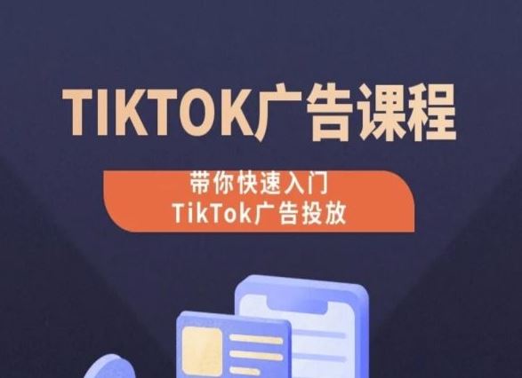 TikTok广告投放课程，从0-1实操课，带你快速入门TikTok广告投放-耐玩网创