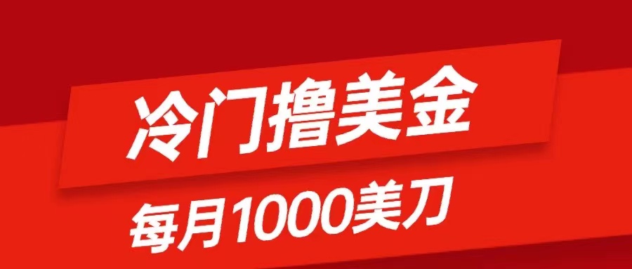 （8299期）冷门撸美金项目：只需无脑发帖子，每月1000刀，小白轻松掌握-耐玩网创