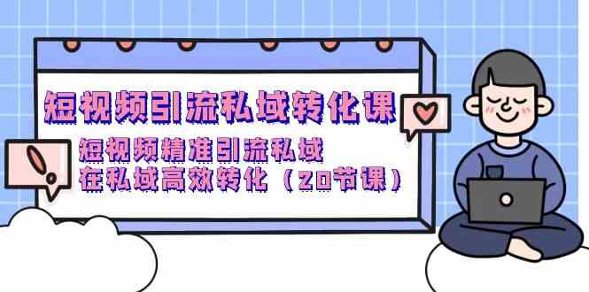 （9926期）短视频引流 私域转化课，短视频精准引流私域，在私域高效转化（20节课）-耐玩网创