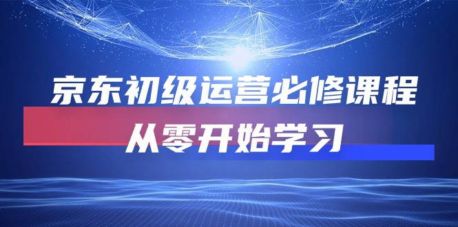 （10261期）京东初级运营必修课程，从零开始学习-耐玩网创