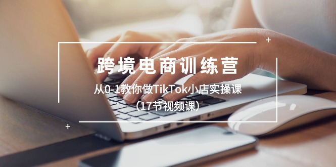 （10946期）跨境电商训练营：从0-1教你做TikTok小店实操课（17节视频课）-耐玩网创