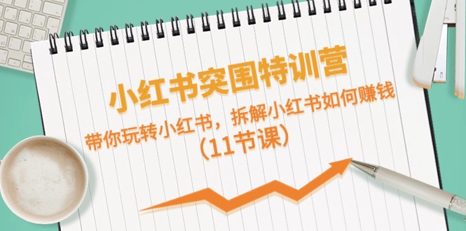 （10868期）小红书突围特训营，带你玩转小红书，拆解小红书如何赚钱（11节课）-耐玩网创