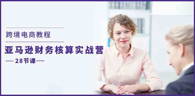 跨境电商教程：亚马逊财务核算实战营（28节课）-耐玩网创