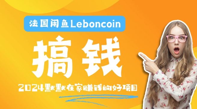 法国闲鱼Leboncoin跨境电商教程：环境邮箱电话解决产品上传及流量，悄悄赚钱【揭秘】-耐玩网创