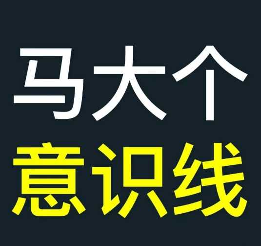 马大个意识线，一门改变人生意识的课程，讲解什么是能力线什么是意识线-耐玩网创