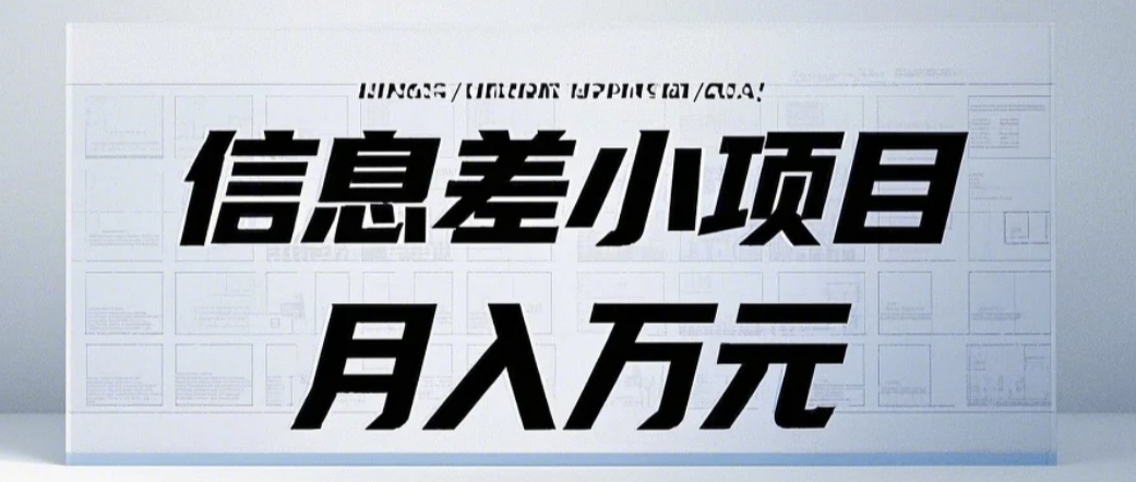 信息差小项目：国内外视频代下载，项目操作简单零成本零门槛月入过万-耐玩网创