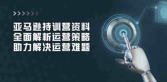 亚马逊持训营资料，全面解析运营策略，助力解决运营难题-耐玩网创