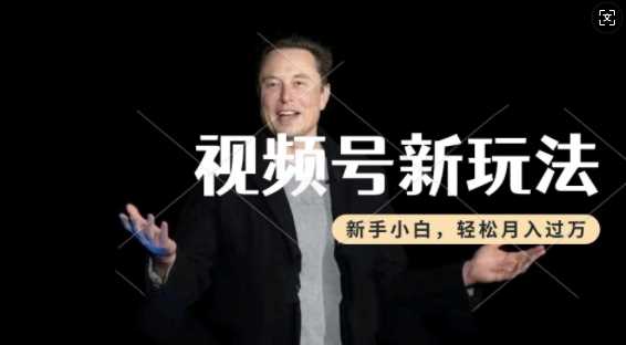 制作热点事件视频，撸视频号分成计划收益，操作简单，新手小白轻松月入过W-耐玩网创