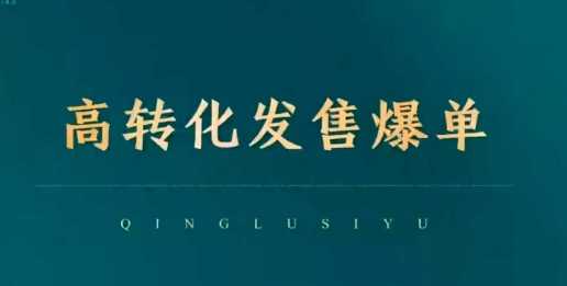 高转化发售爆单，引爆私域成交，打破运营全链-耐玩网创