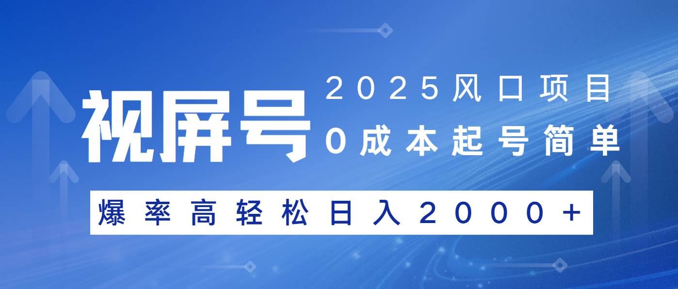 （14157期）2025风口项目，视频号带货，起号简单，爆率高轻松日入2000+-耐玩网创