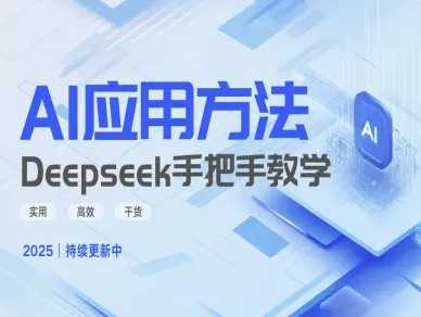 Deepseek实际应用技巧—手把手教学版，实用高效干货-耐玩网创
