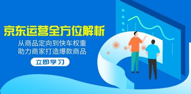 （14477期）2025京东运营全方位解析：从商品定向到快车权重，助力商家打造爆款商品-耐玩网创