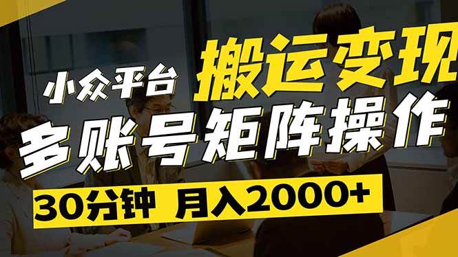 （14288期）得物平台变现新蓝海！无脑复制热门视频，多账号同步运营，每天半小时躺…-耐玩网创