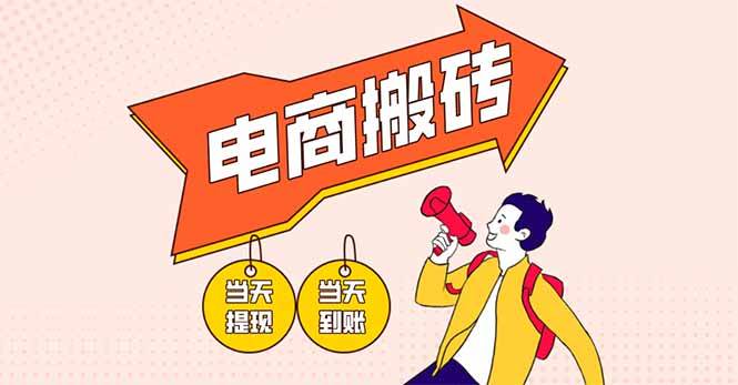 （14310期）电商搬砖项目，单机日收益300+，非常暴力，小白上手就会-耐玩网创