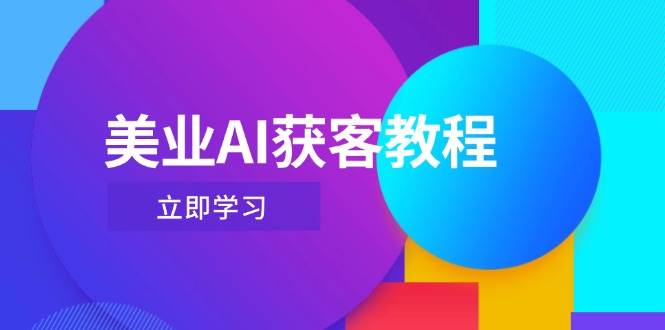 美业AI获客教程，用Deepseek+数字人，轻松玩转抖音直播间-耐玩网创
