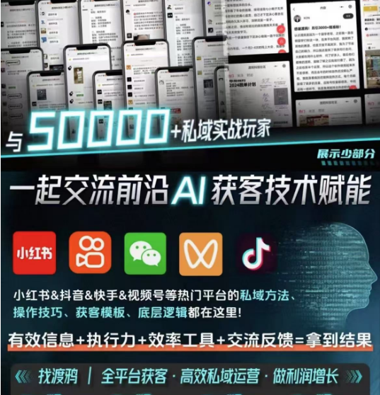 （14743期）【渡鸦科技社】内部学习资料，私域流量入门指南-耐玩网创