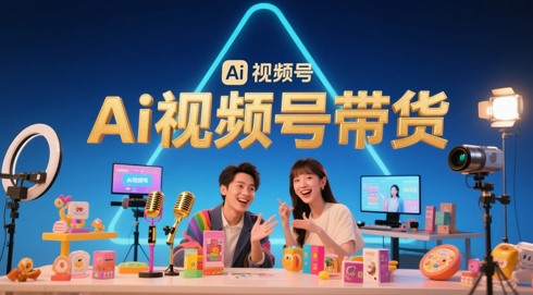 风口已至！AI视频号带货轻松月入过1W，99%的普通人却卡在内容制作门槛-耐玩网创