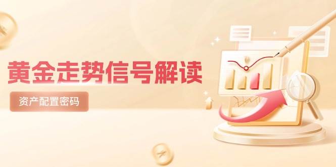 （14860期）黄金走势信号解读，避险逻辑+市场情绪，美股剧震后的资产配置密码-耐玩网创