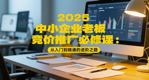 2025中小企业老板竞价推广必修课：从入门到精通的进阶之路-耐玩网创