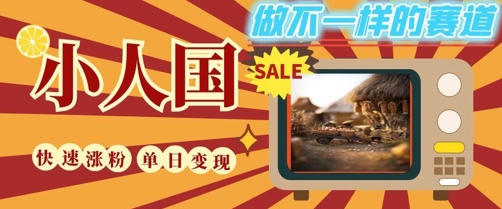 DeepSeek+绘图+视频制作小人国微观视频，小白轻轻松松上手，条条爆款，条条变现，单日就能收益-耐玩网创