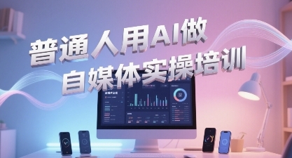 普通一个人用AI做自媒体，助你轻松开启AI自媒体创作之路-耐玩网创