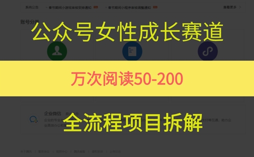 公众号女性赛道，最近爆火系列，条条作品阅读量10w+-耐玩网创